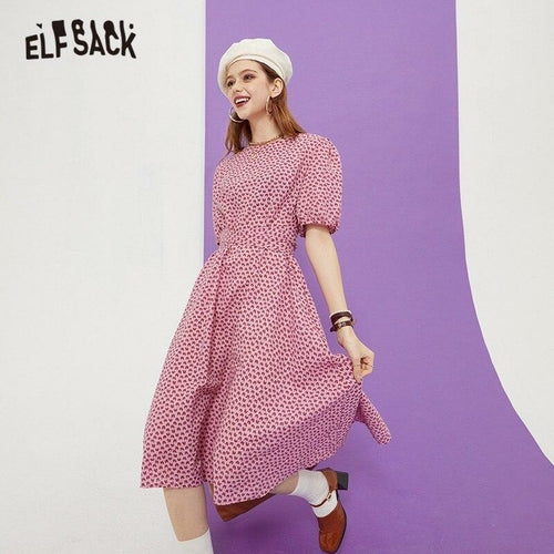 Love Print Casual Midi Holiday Dresses Women,Summer Vintage Short